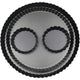 11 & 9 Inch Round Tart Pans with 2Pcs 4'' Mini Pans. Removable Bottom, Non-Stick Coating, Rugged Carbon Steel for Tart Quiche Pie Making. Gift for Christmas Thanksgiving Party Festival Family