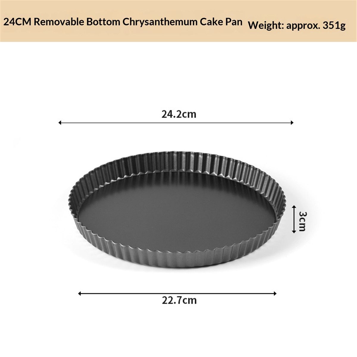 11 & 9 Inch Round Tart Pans with 2Pcs 4'' Mini Pans. Removable Bottom, Non-Stick Coating, Rugged Carbon Steel for Tart Quiche Pie Making. Gift for Christmas Thanksgiving Party Festival Family