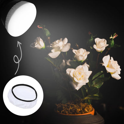 10Pack 7 inches/180mm Soft White Diffuser Sock, Softens The Light Output, Perfect for Studio Strobe Reflector, Portrait, Product Photography and Video Shooting