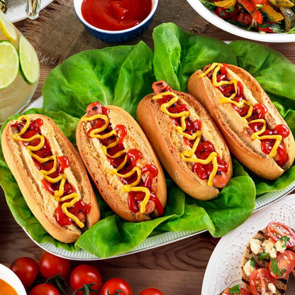 Silicone Bread Loaf Pan for Baking, Mini Baguette Bread Pan Perforated Hot Dog Bun Pan 12 Loaf Non Stick Baking Liners Mat