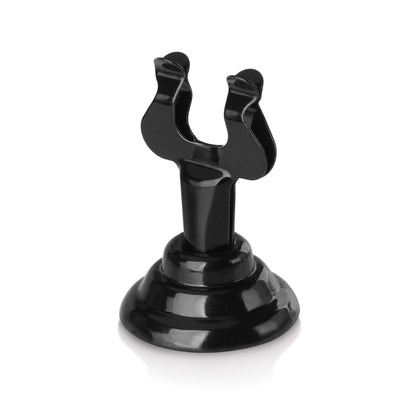 Ring-Clip Number Holder/Number Stand/Place Card Holder, Set of 12, 1.5-Inch, Black for Photos, Food Signs, Memo Notes