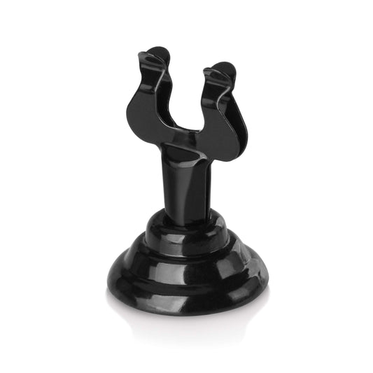 Ring-Clip Number Holder/Number Stand/Place Card Holder, Set of 12, 1.5-Inch, Black for Photos, Food Signs, Memo Notes