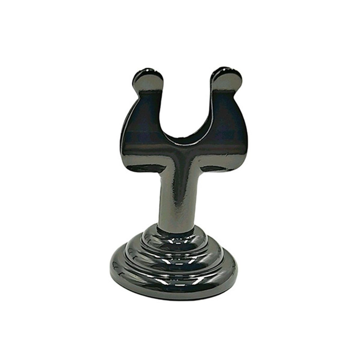 Ring-Clip Number Holder/Number Stand/Place Card Holder, Set of 12, 1.5-Inch, Black for Photos, Food Signs, Memo Notes