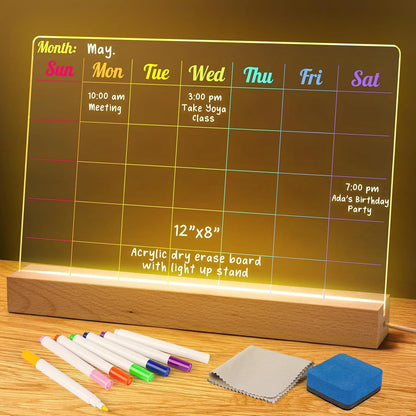 LED Drawing Board  Doodle Glow Board for Christmas Gift, Room/Store/Festival,etc LED Glow Drawing Board