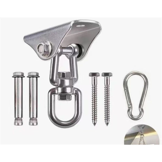 Stainless Steel Swivel Chain with 4 Snap Hooks for Heavy Bag, Gym Swing, Trapeze, and Hammock（70）