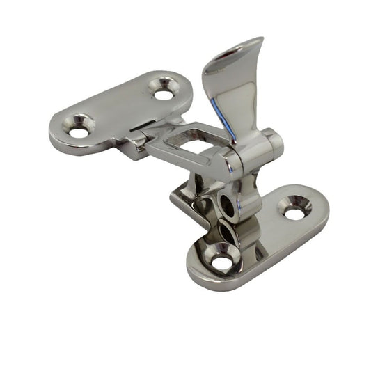 2pcs Heavy Duty 316 Stainless Steel Anti-Rattle Lockable Hold Down CLAMP Latch Locker Hatch Hardware