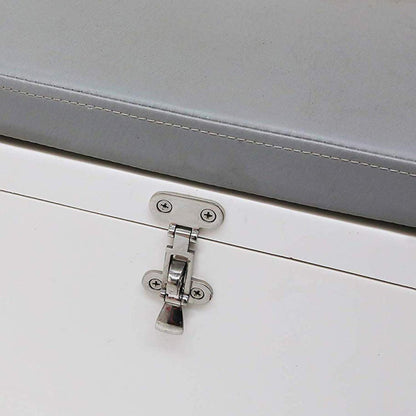 2pcs Heavy Duty 316 Stainless Steel Anti-Rattle Lockable Hold Down CLAMP Latch Locker Hatch Hardware