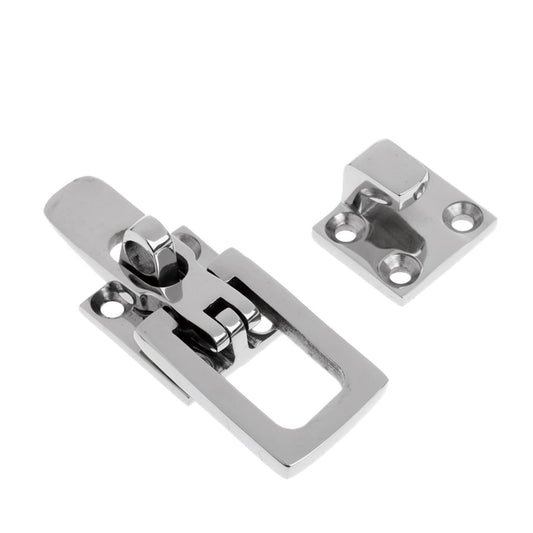 2pcs Heavy Duty 316 Stainless Steel Anti-Rattle Lockable Hold Down CLAMP Stainless Steel Lockable Latches（Including screws）