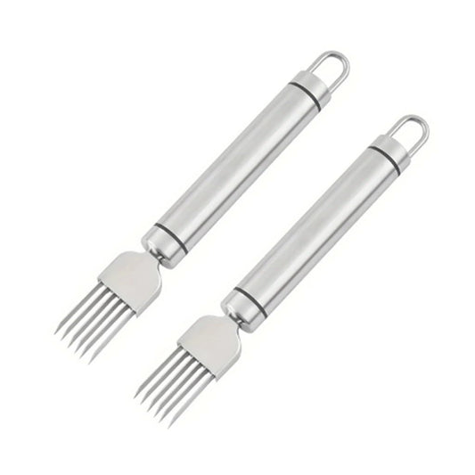Stainless Steel Green Onion Knife, Green Onion Cutter Slicer Scallion Cutter Shred Knife Blade Slice Cutlery Vegetable Slicer Shredder Kitchen Tool for Home Restaurant Hotel（2 Pack）