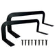 Mattress Retainer Bar 2PCS, 3.5'' Corner, Black, Non Slip, Metal, Adult, MATTRESS COVER