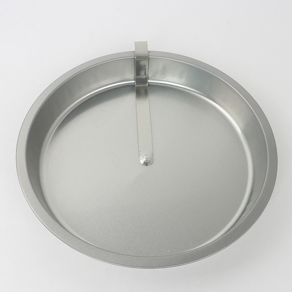 2pcs Easy Out Cake Pan with Quick Release Lever, Non-Stick Stainless Steel Baking Pan for Cheesecake , Oven-Safe for Beginners（25*25*3.5cm）