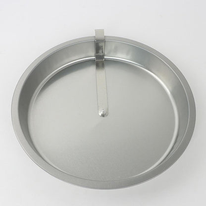 2pcs Easy Out Cake Pan with Quick Release Lever, Non-Stick Stainless Steel Baking Pan for Cheesecake , Oven-Safe for Beginners（25*25*3.5cm）