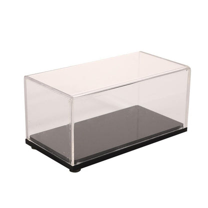 Acrylic Display Case Plastic Box Cube Storage Box Clear Small Assemble Dustproof Showcase  for Collectibles Items（14*7*7.7cm）