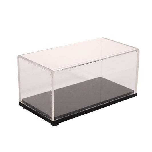 Acrylic Display Case Plastic Box Cube Storage Box Clear Small Assemble Dustproof Showcase  for Collectibles Items（14*7*7.7cm）