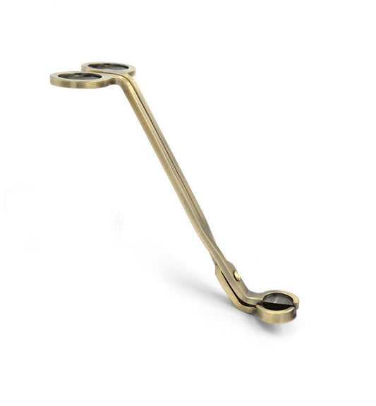 Candlewick trimmer, candle trimmer with pointed blades, used for candle care, sturdy trimmer