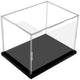Acrylic Display Boxes for Collectibles Assemble Clear Acrylic Box Dustproof Protection Glass Case for Display Action Lego Figures Doll (10*10*10 cm)