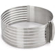 Cake Leveler Slicer, Adjustable Round Cake Rings, Cake cutter  Stainless Steel Cake Slicing Accessories, 6 inch