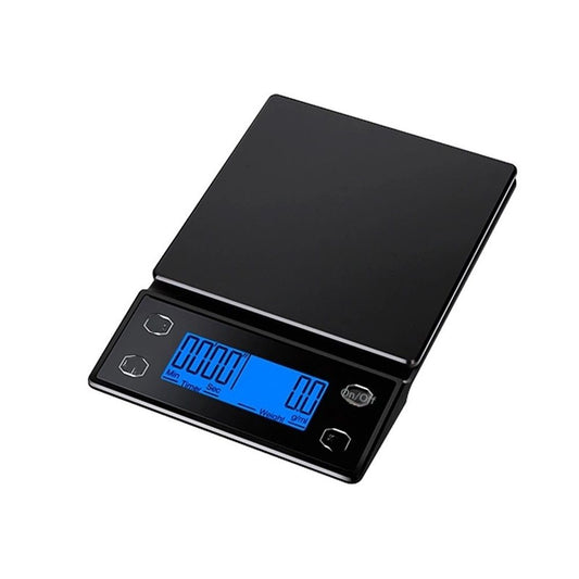 Espresso Scale with Timer 3kg/0.1g Accuracy Coffee Bean Scale Digital Pour Over Coffee Scale Portable Suitable for Coffee Lovers and Baristas