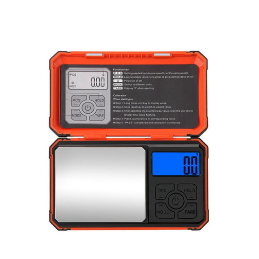Digital Pocket Scale, Gram Scale 500g/0.01g, Units Conversion Smart Scale, LCD Display, for Food, Coffee, Jewelry, Medicine, Herb（Battery not included）