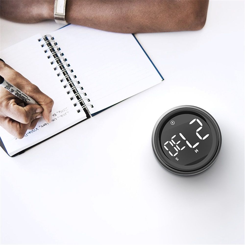 Digital Kitchen Timer, Magnetic Countdown Countup Timer with Large LED Display, Productivity Timers for Classroom Cooking Fitness（Battery not included）
