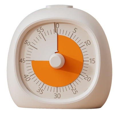 Visual Timer for Kids & Adults, 60 Minute Analog Countdown Timer for Classroom School, Homeschooling, Silent Visual Timer for Study Time Management Battery（Battery not included）