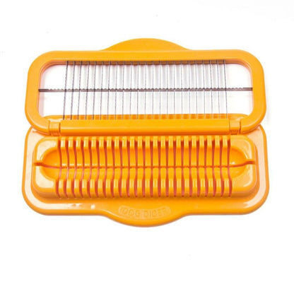 Hot Dog Dicer Hot Dog Cutter Slicer Stainless Steel 1Pc Multifunctional Hot Dog Sausage Cutter Ham Kitchen Tool