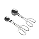 2 pack Meat Maker Tools Dough Meatball Scoop Non Stick Stainless Steel for Rice Meat Cookie Making（1 big and 1 small）