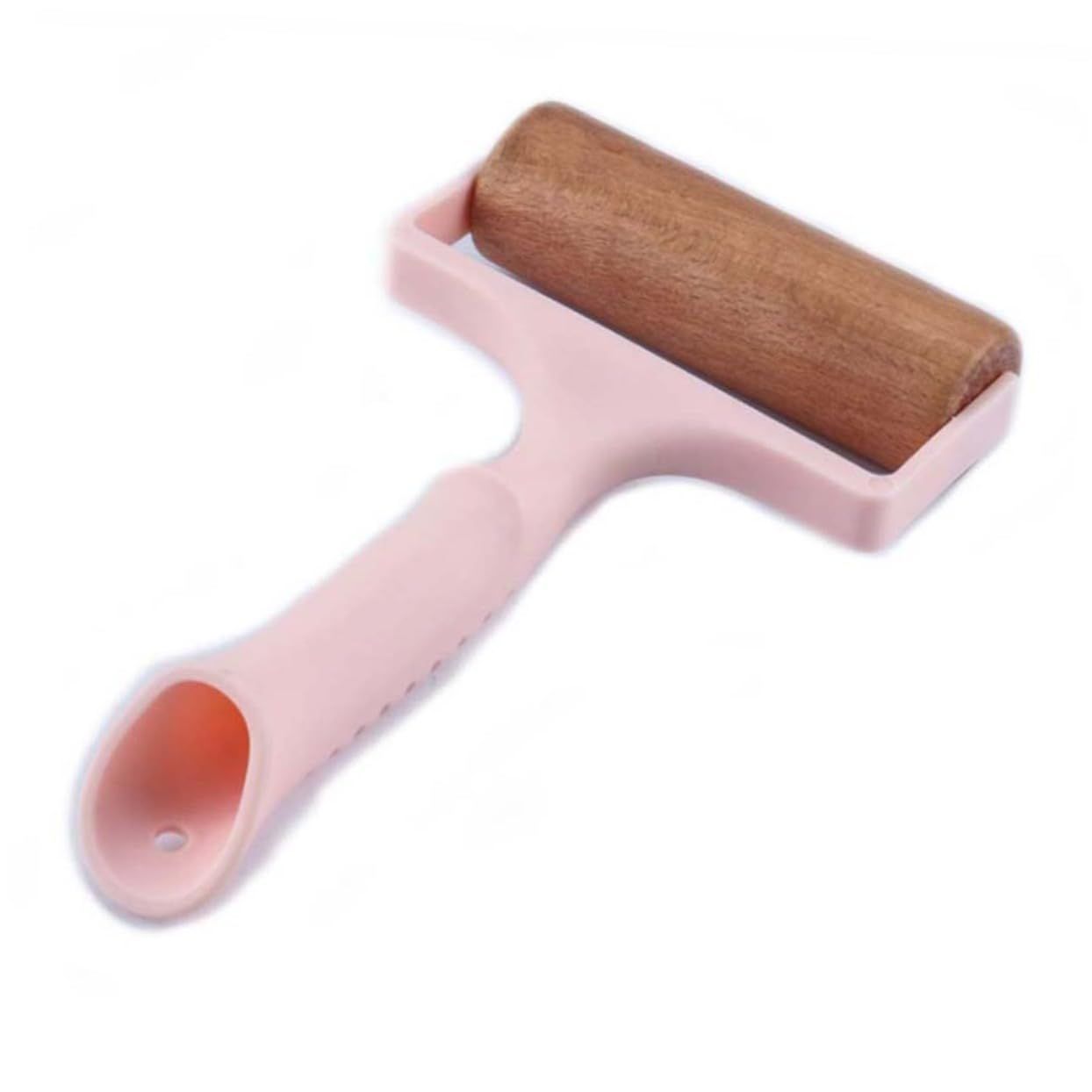 2 pack Rolling Pin with Plastic Handle, Small Mini Pastry and Pizza Dough Baker Roller Ideal for Baking Dough, Pizza, Pie, Pastries, Pasta and Cookies