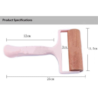 2 pack Rolling Pin with Plastic Handle, Small Mini Pastry and Pizza Dough Baker Roller Ideal for Baking Dough, Pizza, Pie, Pastries, Pasta and Cookies