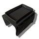 Sofa Armrest Organizer with Cup Holder Tray Chair Arm TV Remote Holder for Recliner Couch Armchair Caddy Bedside Storage Pockets Bag for Cellphone Tablet Book Magazines Drinks Pouch（black）