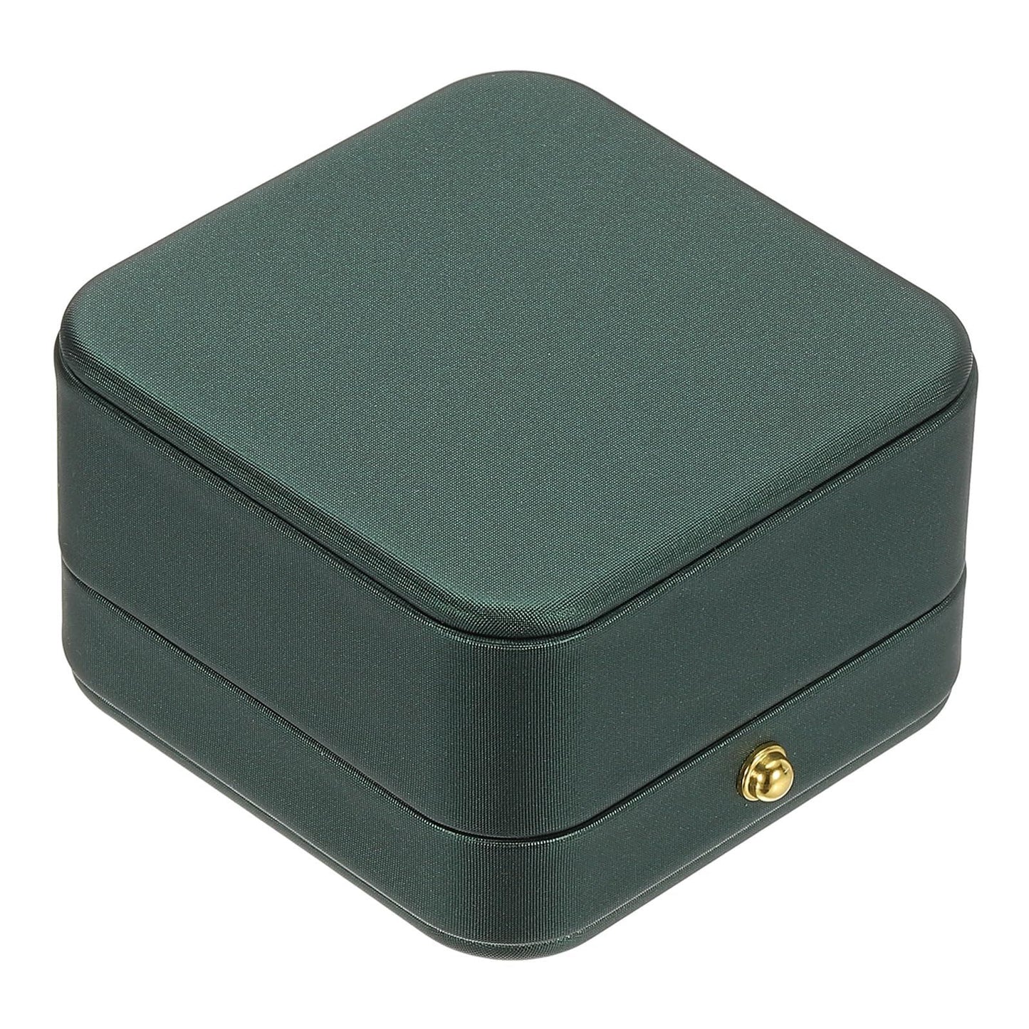 2 pack Coin Display Box, Coin Presentation Display Box Coin Box Coin Case with Coin Holder Fit 35mm Coin for Silver Dollar Collectors, Green（only 2 storage boxes available）