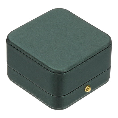 2 pack Coin Display Box, Coin Presentation Display Box Coin Box Coin Case with Coin Holder Fit 35mm Coin for Silver Dollar Collectors, Green（only 2 storage boxes available）