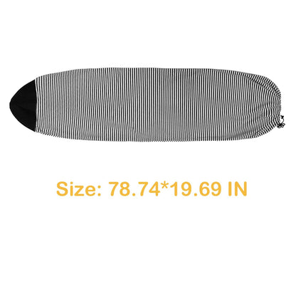 Surfboard Sock Cover - Light Protective Bag for your Surf Board, for Surfing Board, Protective Stretchy Surf Bag Sock Sleeve