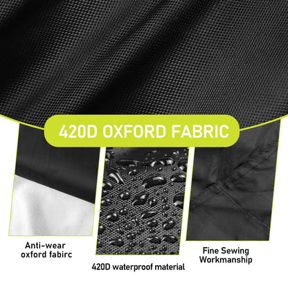 Pressure Washer Cover, Waterproof& Dustproof Outdoor Covers for Power Washer, Pump Protector for Electric High Pressure Cleaner 17.8" x 17.8" x 34.2"