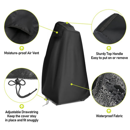 Pressure Washer Cover, Waterproof& Dustproof Outdoor Covers for Power Washer, Pump Protector for Electric High Pressure Cleaner 17.8" x 17.8" x 34.2"