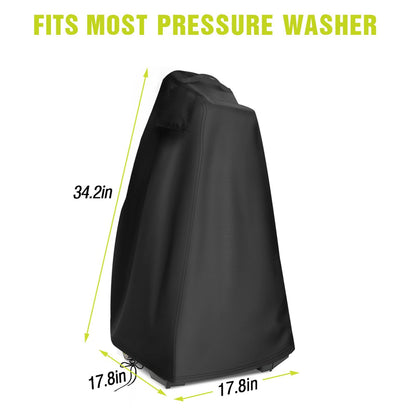 Pressure Washer Cover, Waterproof& Dustproof Outdoor Covers for Power Washer, Pump Protector for Electric High Pressure Cleaner 17.8" x 17.8" x 34.2"