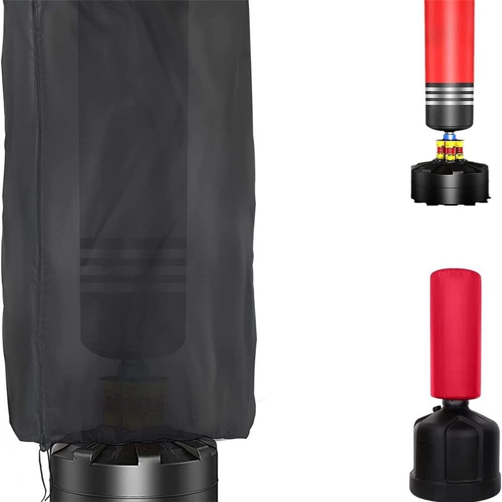 Freestanding Punching Bag Cover - Outdoor Waterproof, Standing Heavy Bag Protective Cover for Boxing Bag (43x28in)
