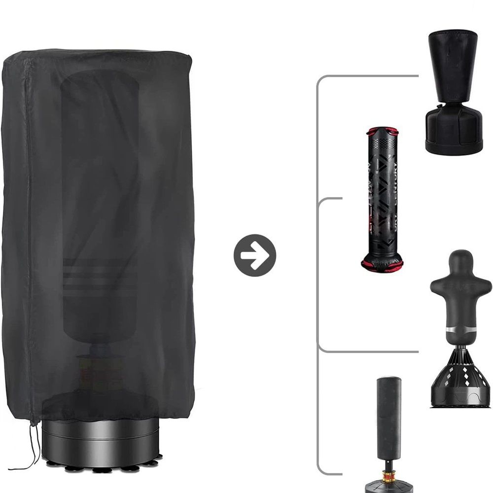 Freestanding Punching Bag Cover - Outdoor Waterproof, Standing Heavy Bag Protective Cover for Boxing Bag (43x28in)