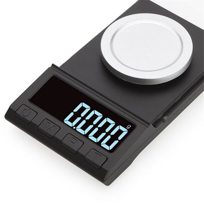 Digital Milligram Scale 100g/0.001g rechargeability, High Precision Portable Jewelry Scale, Powder Scale, Micro Scale for Powder Medicine, Gold, Gem, Reloading, Calibration Weight