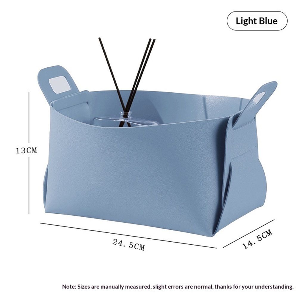 Leather Tray, Jewelry Tray, Catchall Tray, Desktop Storage Organizer，Bedside Caddy for Men Key Wallet Watch Coin Phone Change,Candy Holder Sundries Tray,Convenient for Travel（only bag）