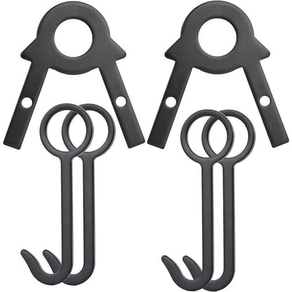 Steel Shooting Target Stand Kit - Steel Target Hangers Hanging Hook - Target Stand Bracket - DIY Target Kit - for 1 Inch Pipe