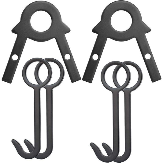 Steel Shooting Target Stand Kit - Steel Target Hangers Hanging Hook - Target Stand Bracket - DIY Target Kit - for 1 Inch Pipe