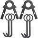 Steel Shooting Target Stand Kit - Steel Target Hangers Hanging Hook - Target Stand Bracket - DIY Target Kit - for 1 Inch Pipe