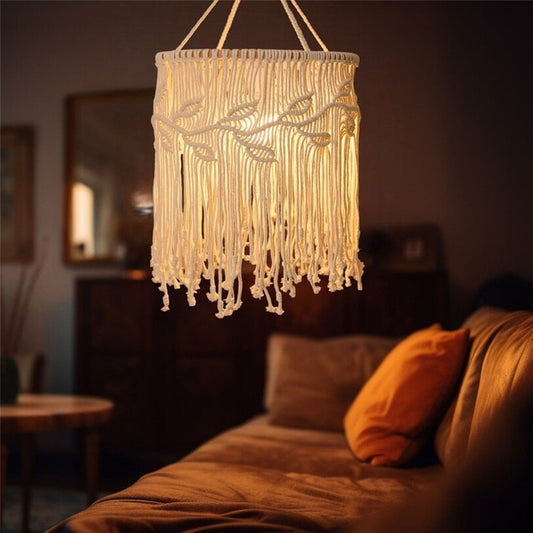 Hanging Lamp Shade Lamp Shade Light Cover Pendant Ceiling Decor for Living Room, Bedroom and Bathroom, Bulb Not Included