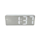 6.3 Inches Huge Digital Alarm Clock for Seniors & Visually Impaired, Easy Set, USB Charging Port, Room Desk Decor Exquisite Home Decor