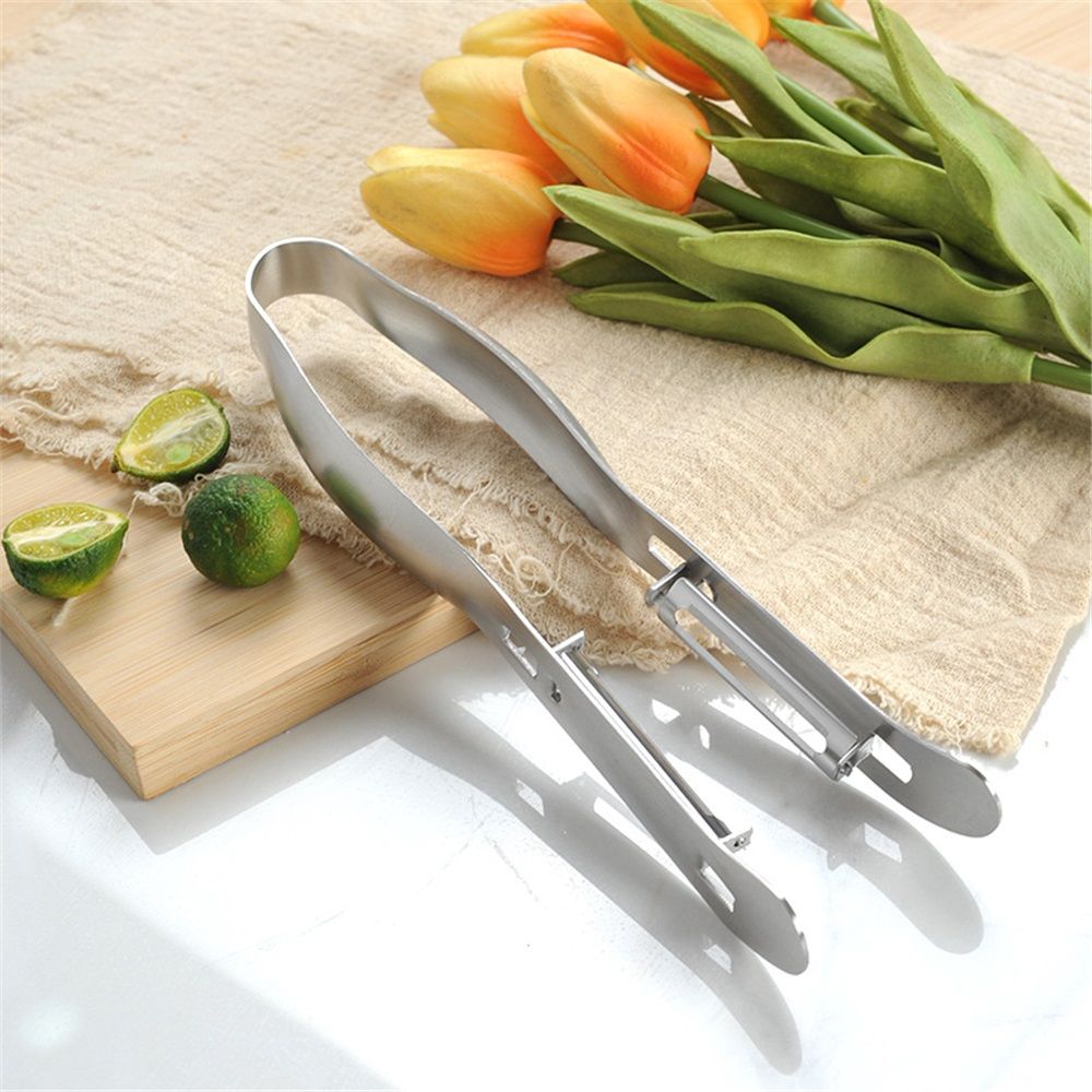 2 pack Asparagus Peeler, Stainless Steel Double Edge Vegetables Peeler Hand Kitchen Food Peelers for Cucumber Zucchinis Yam Carrot