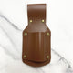 Pencil Holder in Top Grain Leather Made to Last A Lifetime, Transport Clip On Belt Hammer Holder For Work