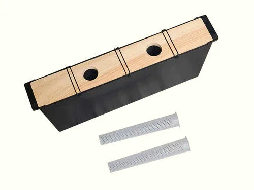 Beehive Frame Feeder Large with Wooden Top Plate 6 Ltr - Mekamart Australia