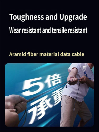 Fast charging data cable CtoC 100w 1m-Black