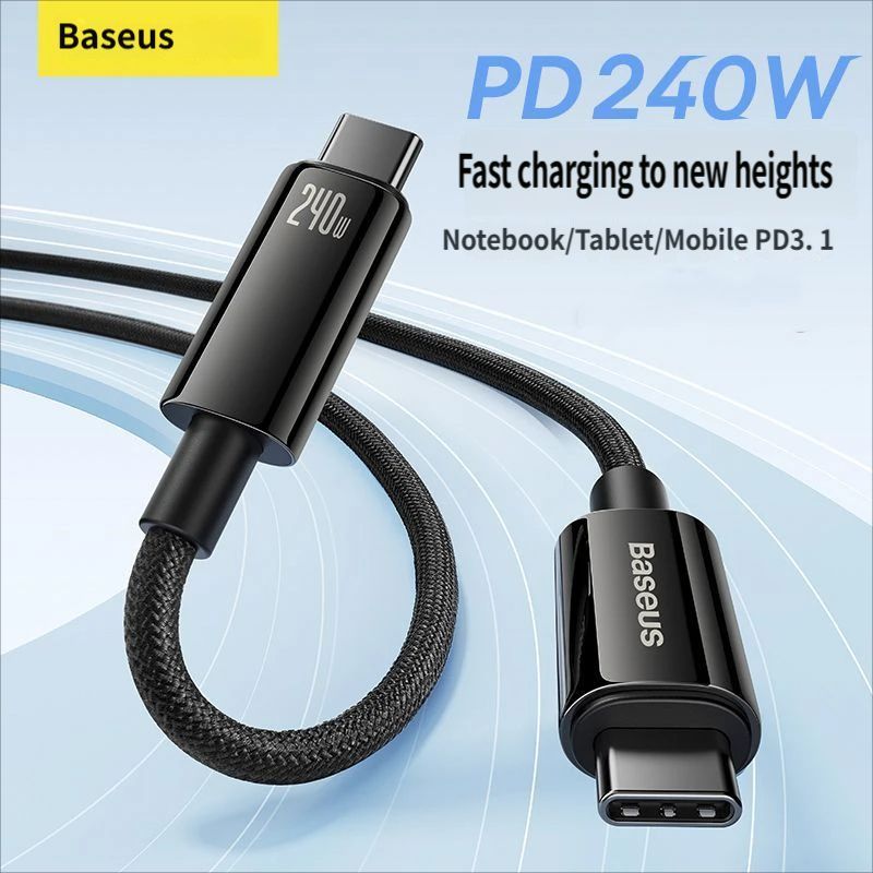 Data cable CtoC 240w 1m-Black